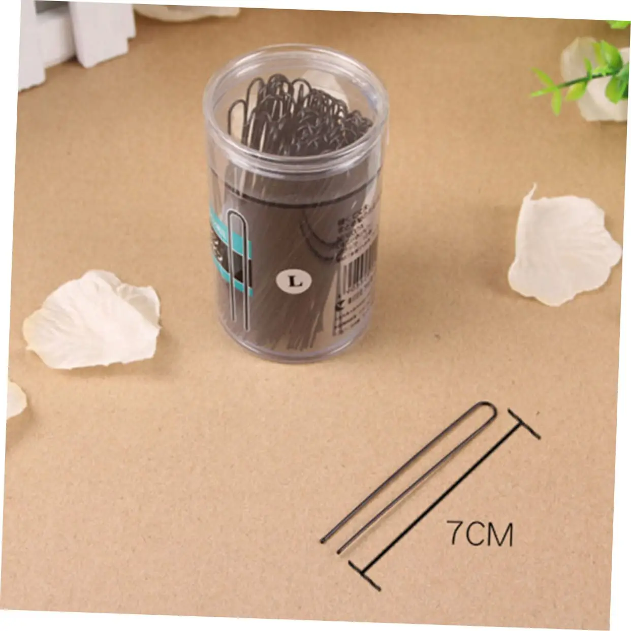 Multipurpose 100 Pcs  U Shaped Hair Pins Buns Updo Hairstyles Stainless Steel Hair Pins Perfect Hair Accessories Women Styling