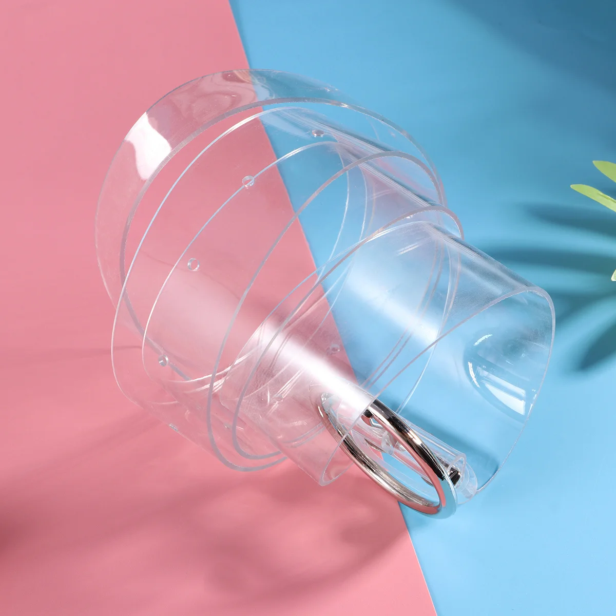 여성용 라운드 모양 버클 벨트 경량 수분 흡수 편안한 캐주얼 청바지 용 투명 벨트 밀리터리 바지