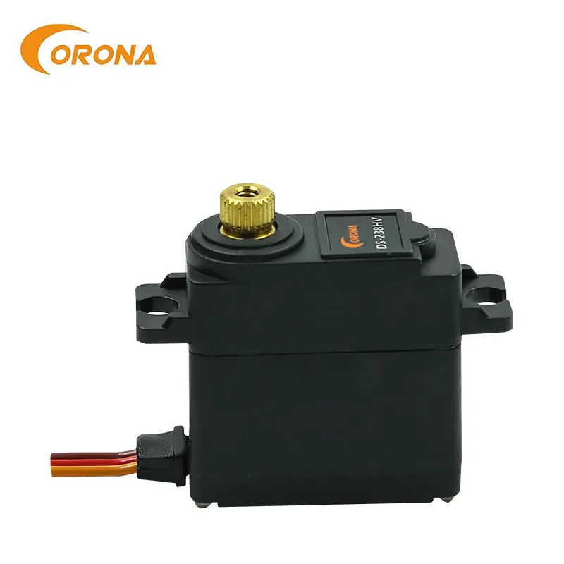 4 Stück Corona CS238MG/DS238MG/DS238HV Metallgetriebe-Servo 4,6 kg / 0,13 Sek. / 22 g – Detail 4