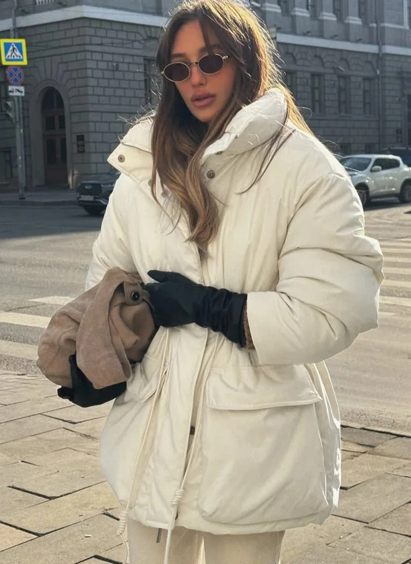 

Новое осенне-зимнее женское модное теплое облегающее хлопковое пальто с завязками на талии, модная хлопковая верхняя куртка