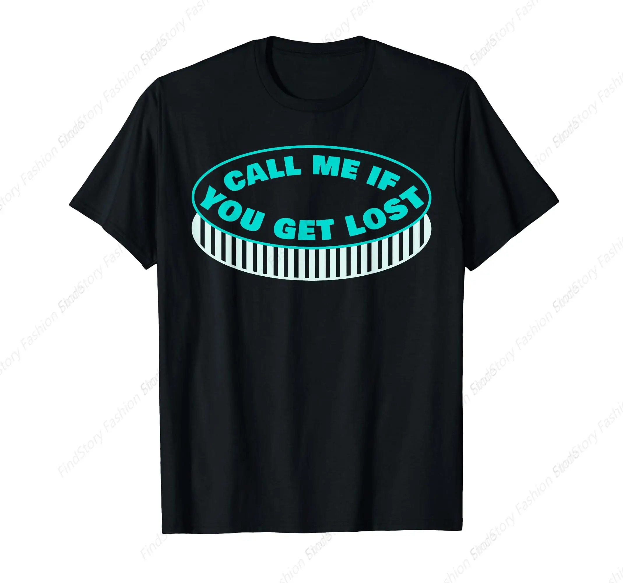 Call Me If You Get Lost Men T Shirt Summer 100% Cotton Graphic Streetwear Crew Neck Top Tees Male Retro Short Sleeve New T-Shirt