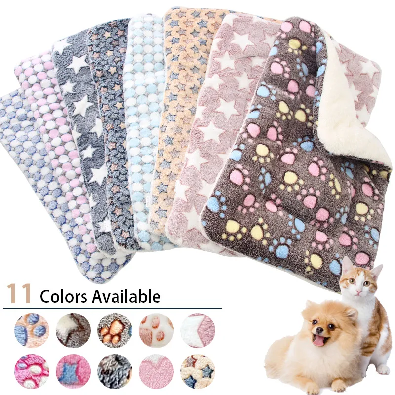 

Pet Sleeping Mat Dog Bed Cat Litter Puppy Bed Dog Sofa Lovely Mattress Cushion for Small Large Dog Washable Blanket Pet Supplies