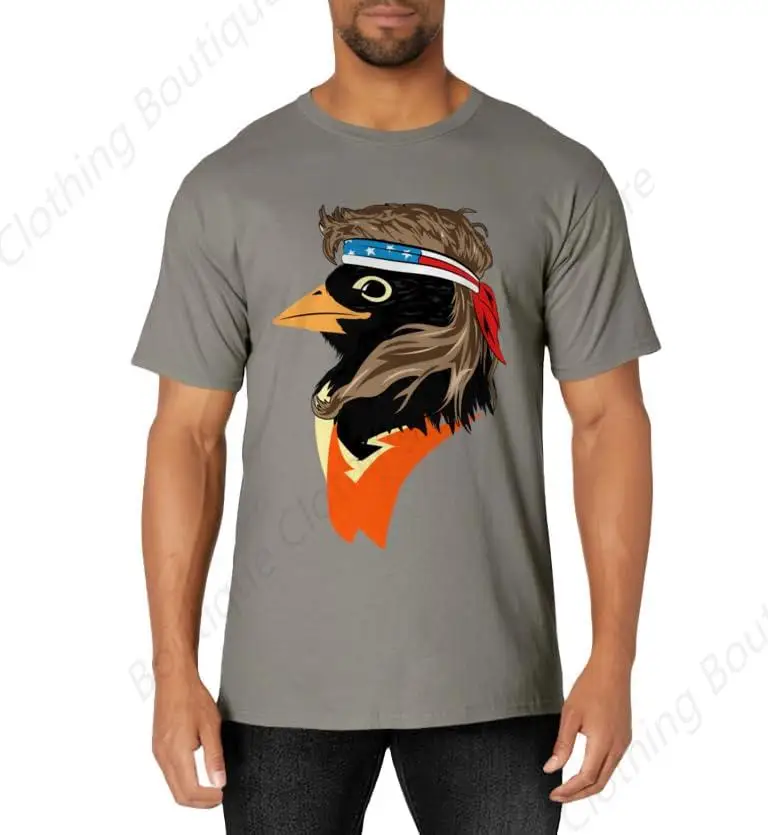 Oriole Bird American Hero Funny T-Shirt Trendy