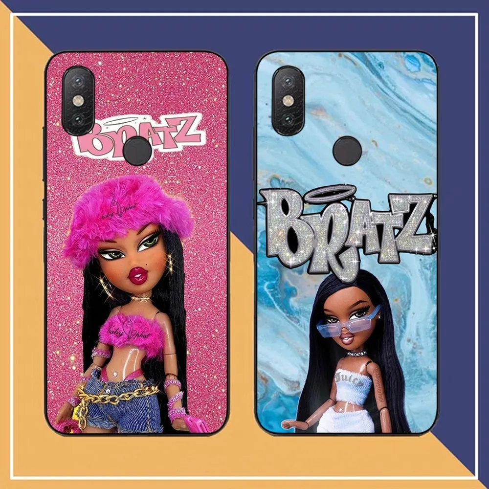 

Fashion Lovely Doll Bratz Phone Case For Redmi Note 4 X 5 A 6 7 8 T 9 9S 10 11 11S 11Epro Poco M3 Pro