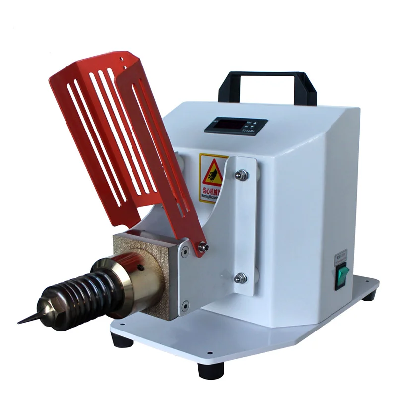 Small Vertical Leather Edge Ironing Machine for Belt and Bag Processing