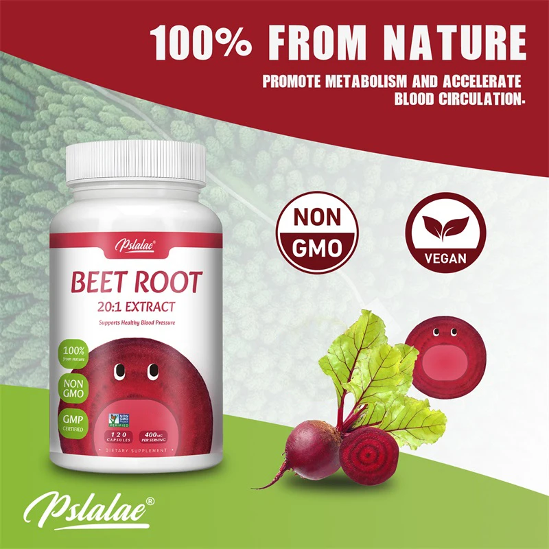 Beet Root - Improve Athletic Performance, Boost Blood Circulation, and Support Digestive Health