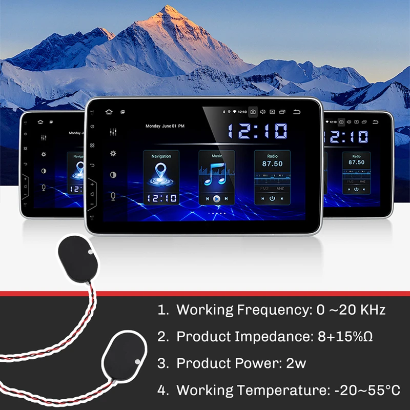 Haut-parleur à connecteur 4 broches PH1.25, haut-parleur de chambre 2030, 8 Ω 2W, qualité des aigus, mini haut-parleur utilitaire portable