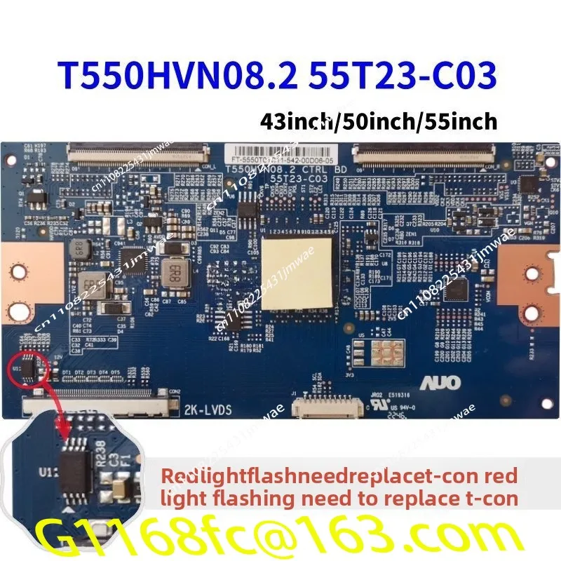 Logic Board T550HVN08.2 RL BD 55T23-C03 43 Inch 50 Inch 55 Inch
