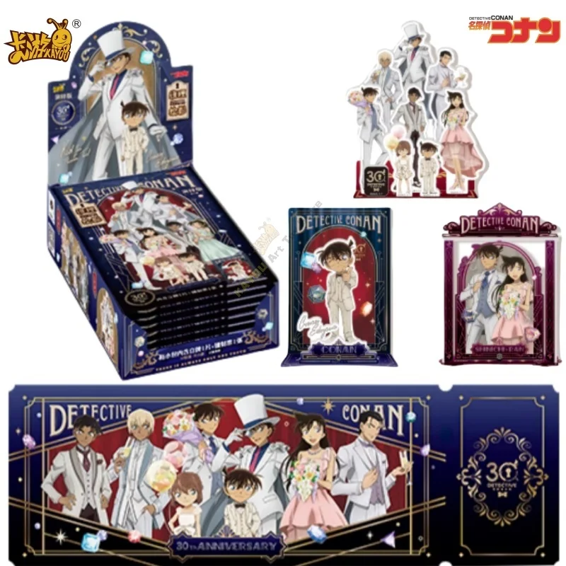 

KAYOU Официальная подлинная карта детектива Конан, набор серий для рассуждения и картографирования бренда, коллекция анимационных игр из ПММА, игрушка в подарок