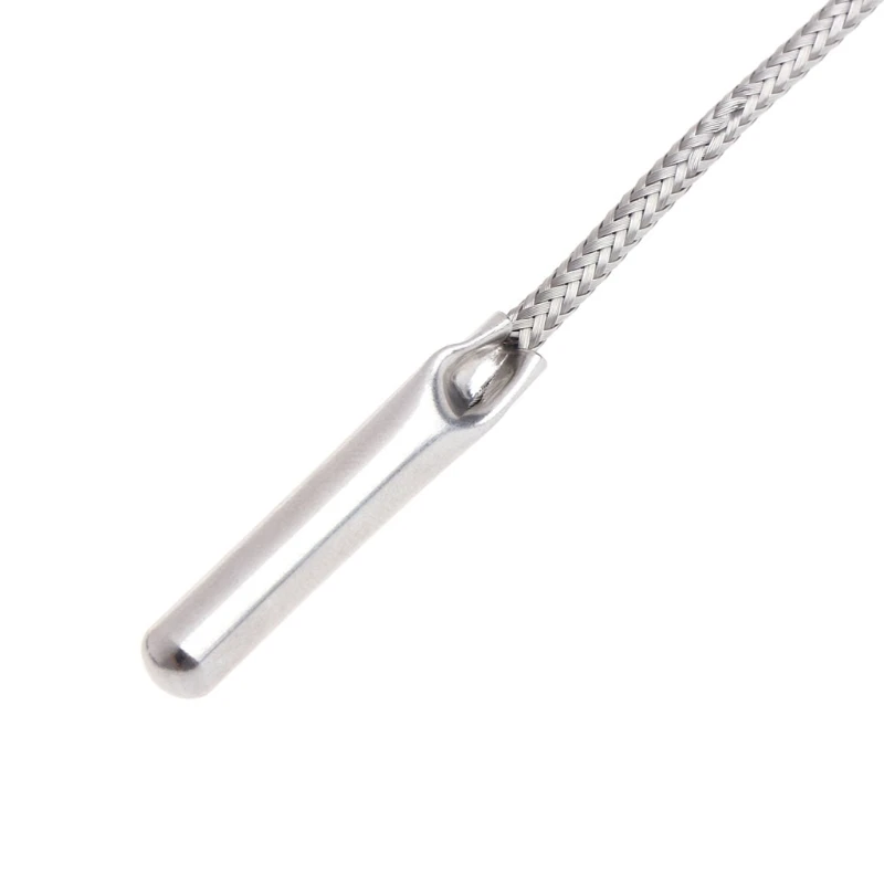 Stainless Steel RTD PT100 Temperature Thermocouple with 2m 3 Cable Wires Dropshipping