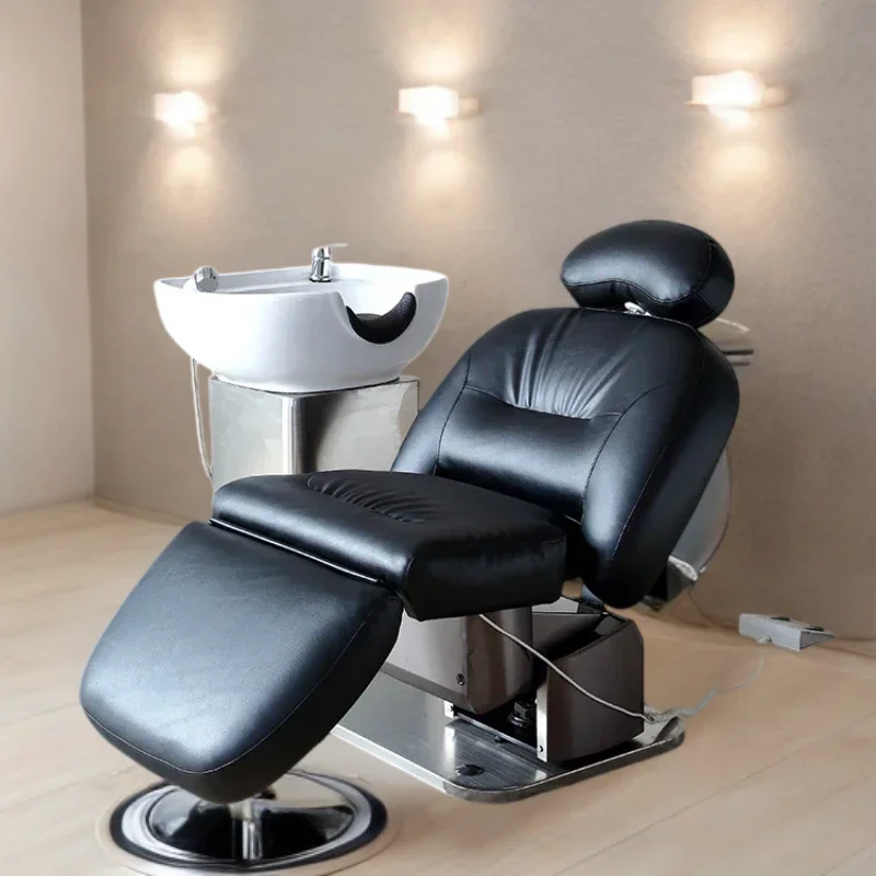 

Шампунь для мытья кровати, парикмахерская Lavacabeza, стул, чаша для парикмахера, профессиональная откидная парикмахерская, оборудование для массажного салона, мебель