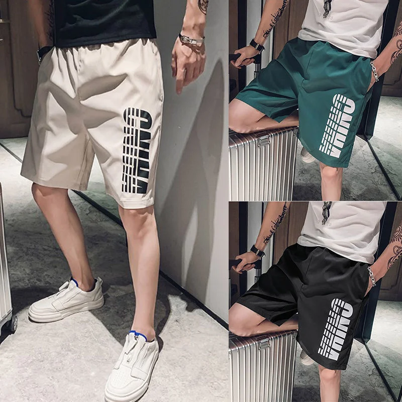 

Male Short Pants Sports Sweat Baggy Hot Deals Men's Shorts Korean Style Luxury New In Pant 2023 Casual No Logo Thin Y2k 90s Bulk