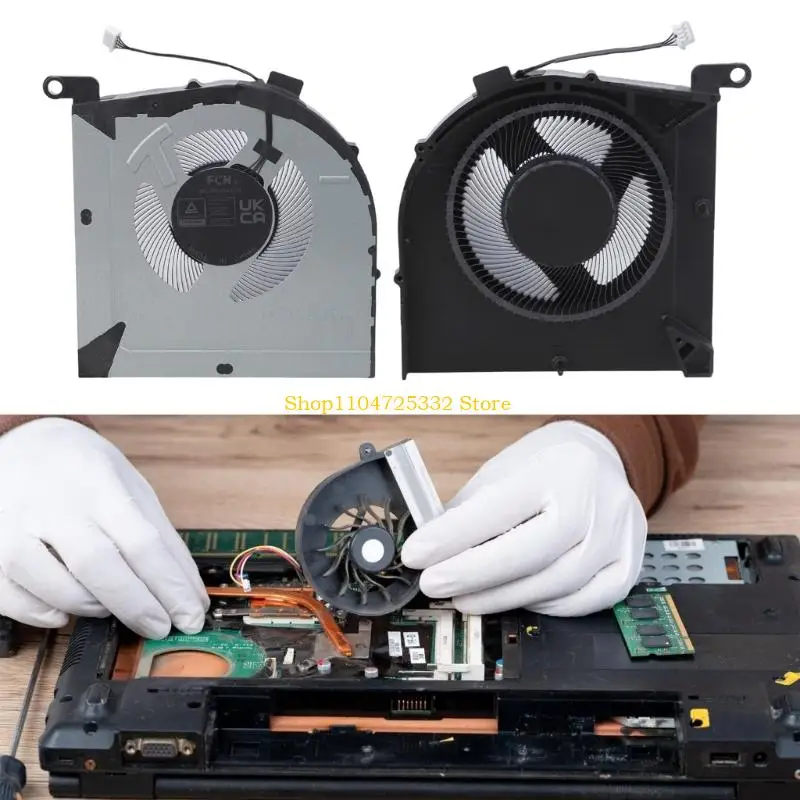 مروحة تبريد فعالة P5EA لـ G5000 IRH8 DC12V CPU تبديد حرارة