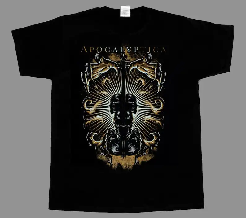 

Apocalyptica T Shirt Metal T-Shirt Symphony of Destruction Music Tee