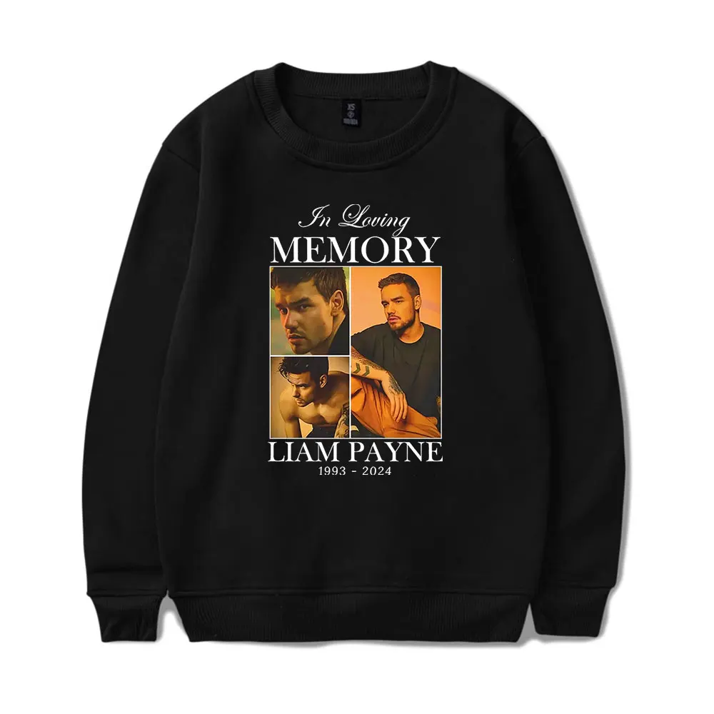 Liam Payne RIP 1993-2024 Hoodie Vintage 90s Merch Sweatshirt Pullover Unisex Harajuku Streetwear Sweatshirt Popular Outwear