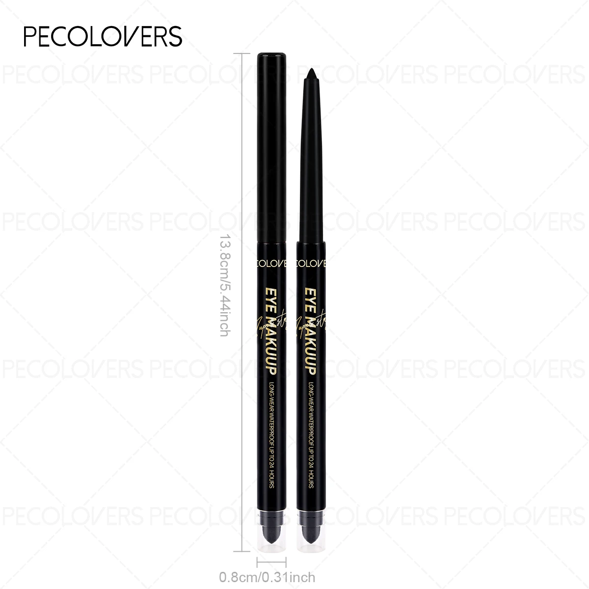 Smooth Long-Lasting Soft Eyeliner Gel,Quick-drying,Matte Finish Eyeliner，WIth Cotton Head Brush