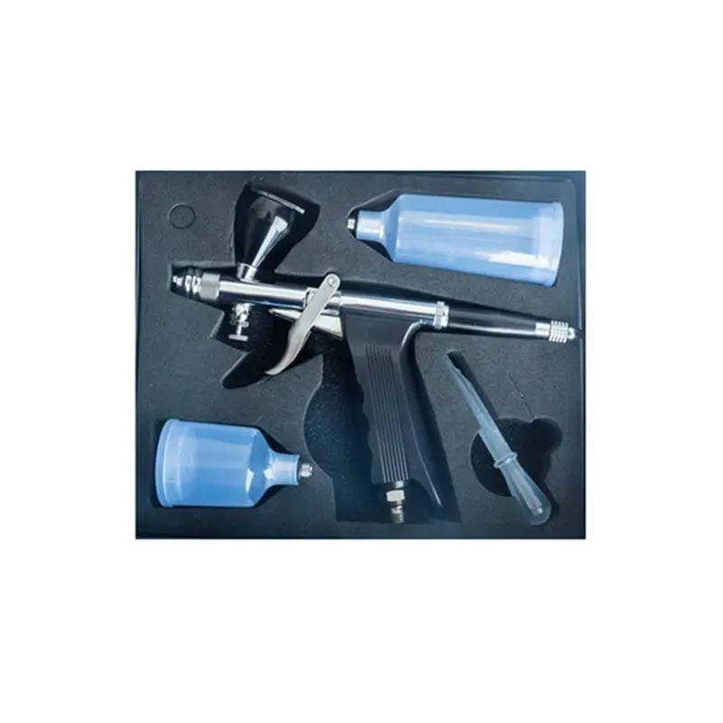 

IALJ-Versatile Double Action Airbrush Kit Sprayer Suitable For Art, Makeup And Cake Decoration