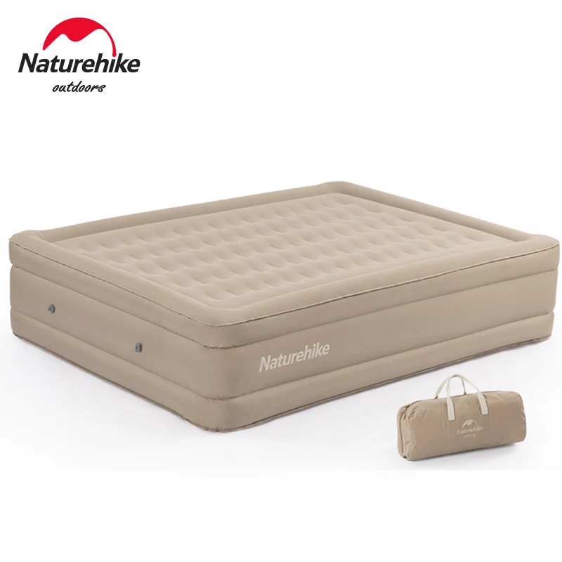 

Naturehike Camping Mattress 46cm TPU Heightening Air Mattress Thicken Sleeping Mat Travel Camping Mat with Electric Air Pump