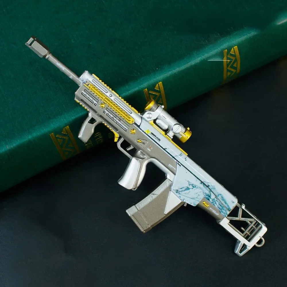 In Stock  Delta Force Operation Game ASH-12 Peripherals Metal Model Desktop Decoration Birthday Gifts Toys Can Be Wholesaled