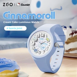 Sanrio Cinnamoroll Children's Watch Student Edition Quartz Movement Silicone Waterproof Male and Female Children's Birthday Gift