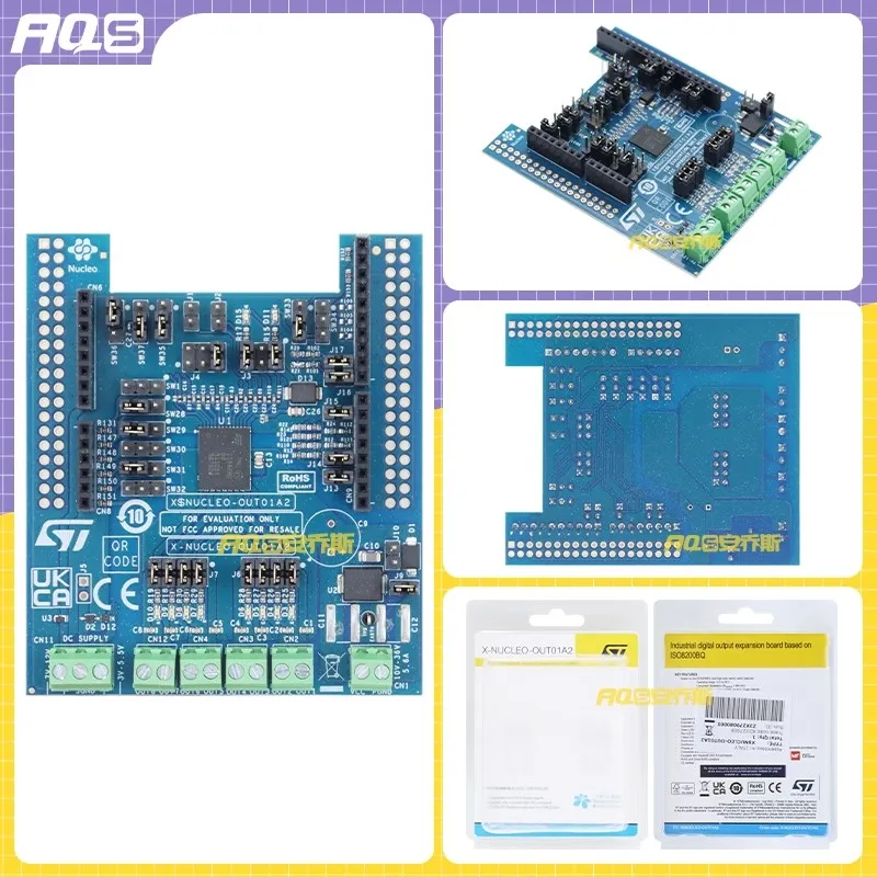 

Original spot X-NUCLEO-OUT01A2 based on ISO8200BQ industrial digital output expansion board