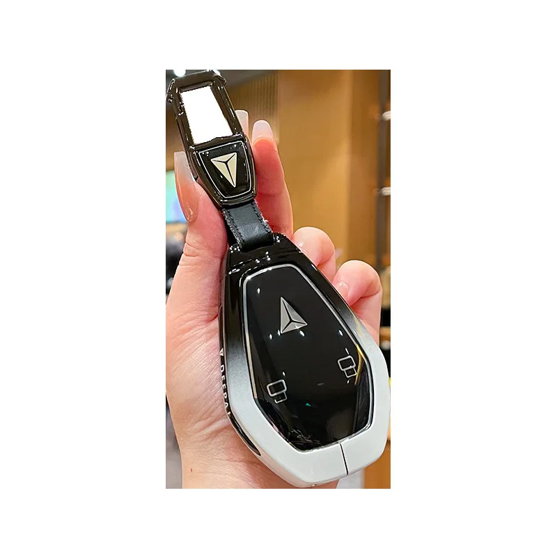 

Zinc Alloy Key Fob Cover for 2026 Deepal S07/Refreshed L07, Premium Metal Case Shell with Keychain, Anti-Drop & Scratch Proof