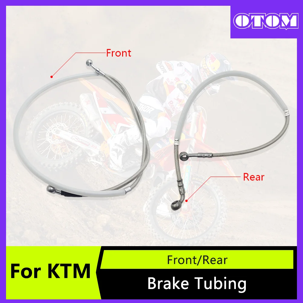 

Тормозные шланги OTOM для мотоциклов KTM HUSQVARNA EXC FC350 FX450, комплект передних и задних тормозных трубок