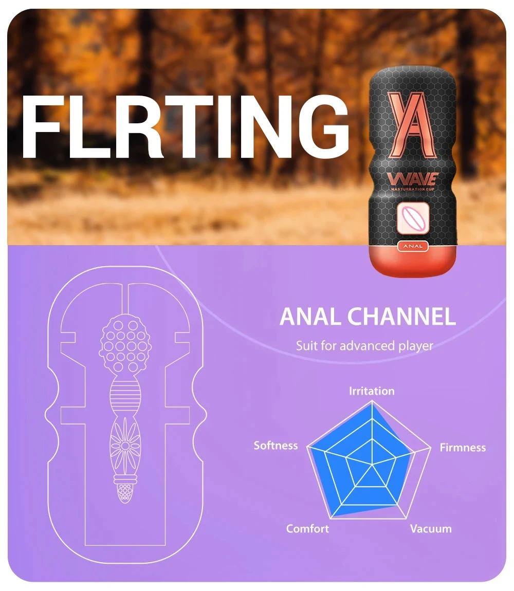 قوية مص جهاز استمناء واقعية الشرج المهبل جيب كس اللسان مدلك ذكر معدات الاستمتاع واللعب الجنسي للرجال 18 + اللعب