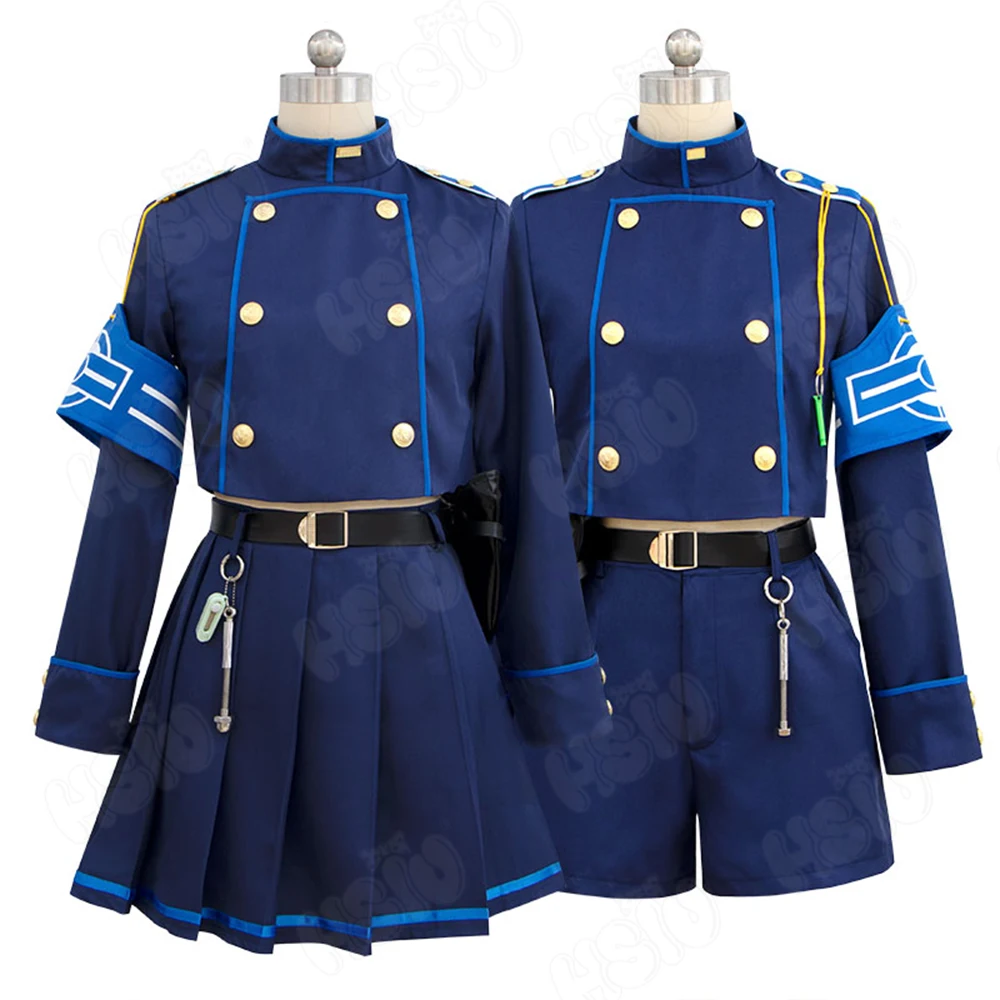 

Game Blue Archive Tachibana Hikari Cosplay Clothing Tachibana Nozomi cosplay Clothing Railway Institute Uniform