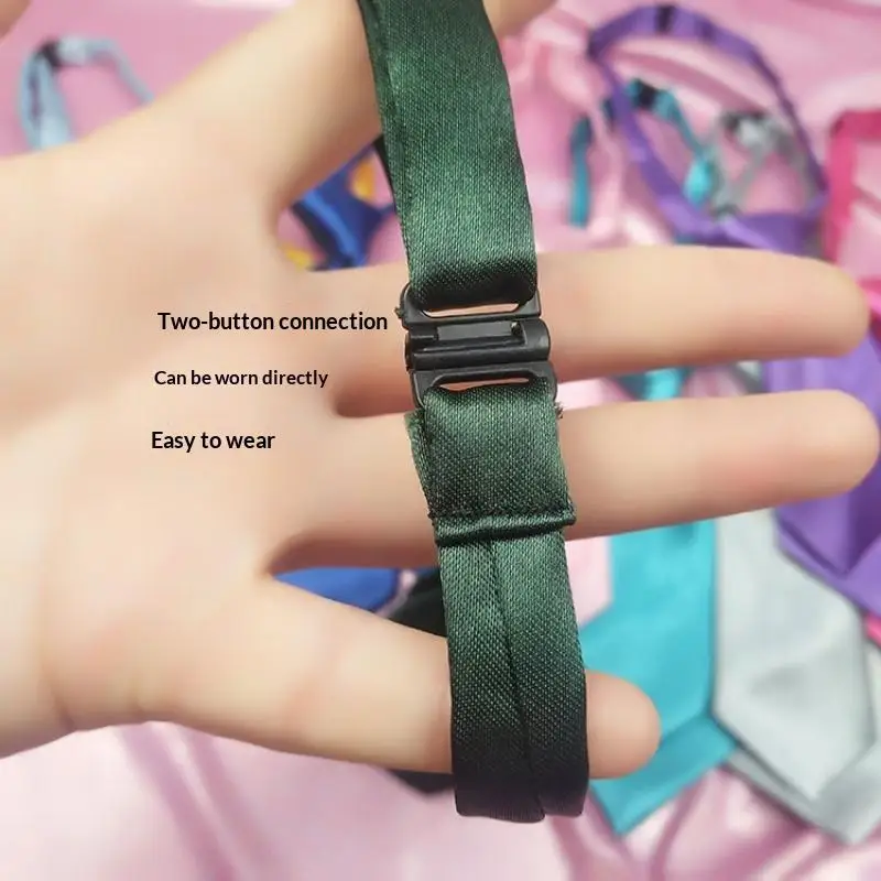 Modische 20CM Damen-Krawatte Britische Doppellagige Krawatte Verstellbare Neuartige Kinder-Halsbekleidung – Detail 10