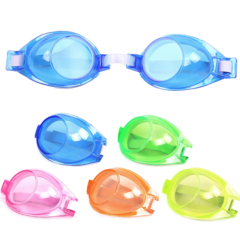 Gafas de silicona antiniebla para niños y niñas, lentes de buceo y surf, diseño bonito, 1 unidad