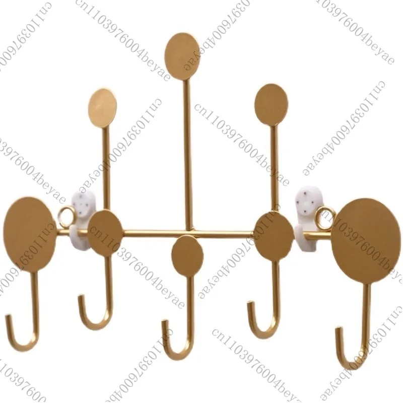 Wall Mounted Coat Rack Scandinavian Modern Hanger for Corridor Entrance Hallway Living Room Storage
