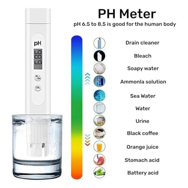 

ABMR-0-14PH метр TDS тестер температуры для питьевой воды бассейн аквариум автоматическая калибровка ABS