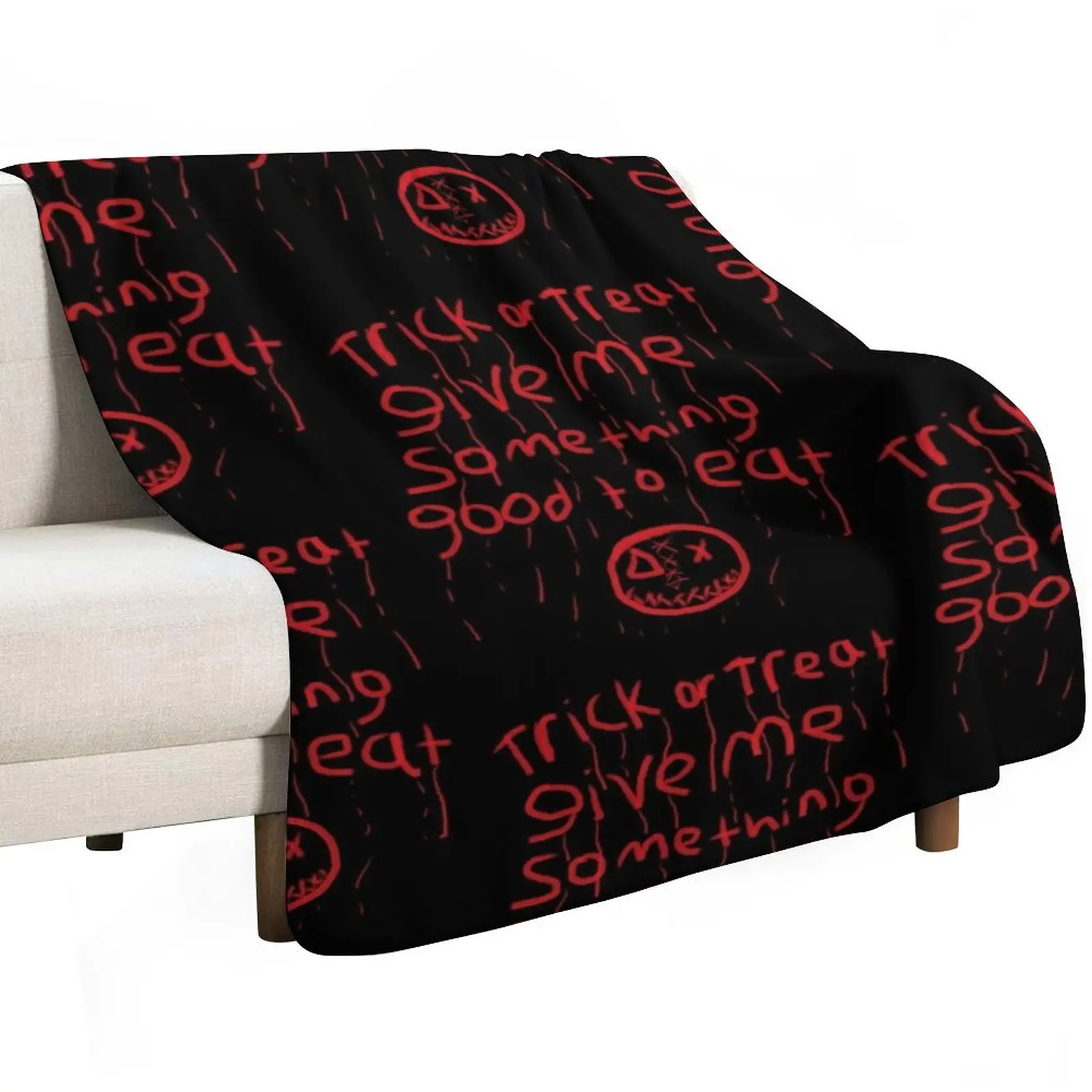 trick r treat sam bloody writing Throw Blanket For Baby anime christmas decoration Moving Fashion Sofas Warm Blankets - view 2