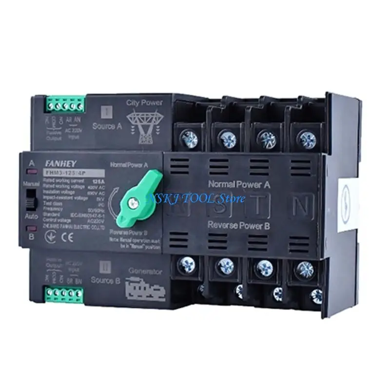L8RC Automatic Power Sources Switchers 2P/ Small for Space Sensitive Installations