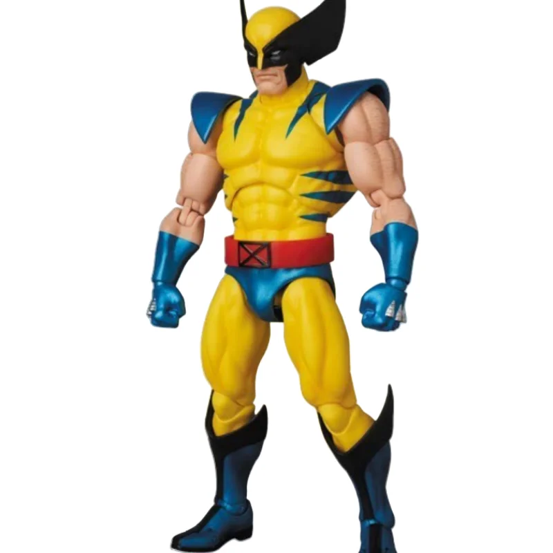 Figurines d'action Mafex Wolverine, réédition Logan, Marvel, X-Men, Avengers Medicom, jouet pouvant être déplacé, cadeau d'anniversaire, nouveauté 2024