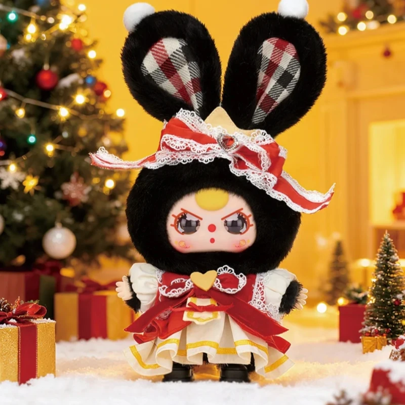 Echte 2025 baby drie kerst nieuwkomers blinde doos mysterieuze verrassingsdoos kamerdecoratie festival cadeau interessant speelgoed