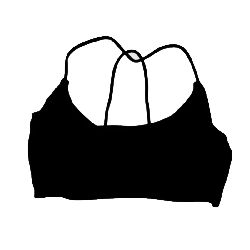 Seamless Fitness Twist Beautiful Back Ultra Nylon Bra Gym Top Workout Top Gym Wear Woman Gym Bra Sports Bra For Women