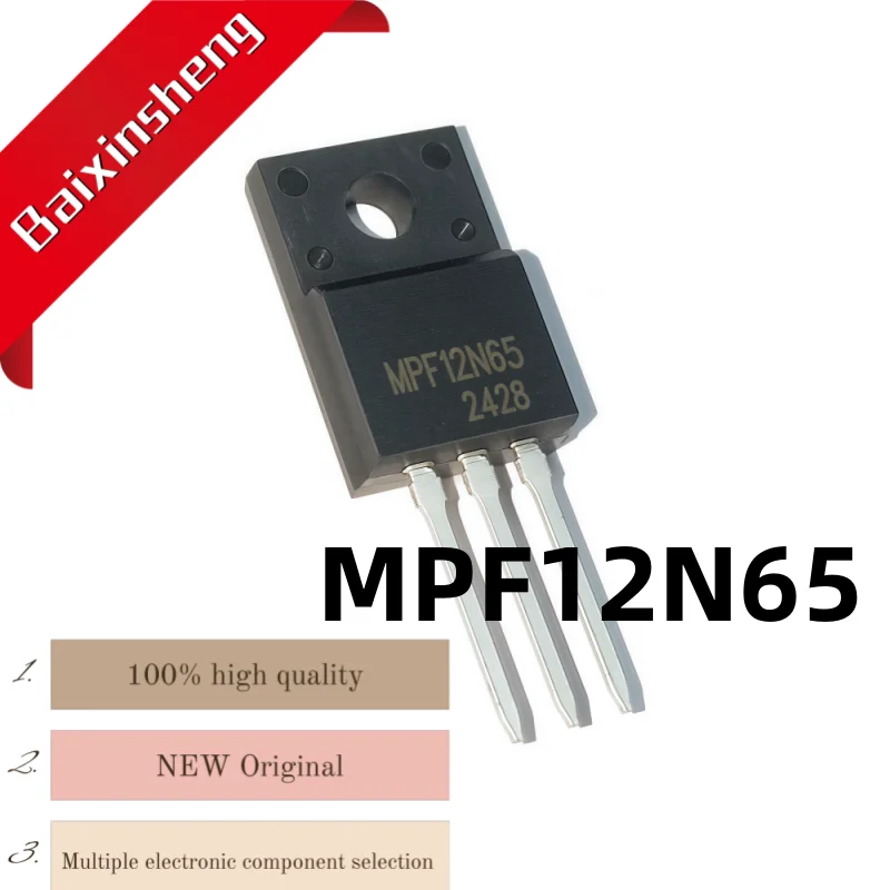 

10PCS NEW MPF12N65 TO-220 12N65 12A650V N-channel power MOSFET