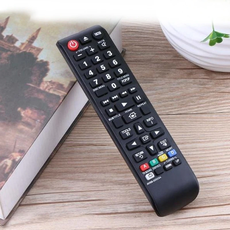 E9LB รีโมทคอนโทรลสีดำแบบสวมใส่ได้ AH59-02533A สำหรับ TH5500WZA HTFM45 HTH4500