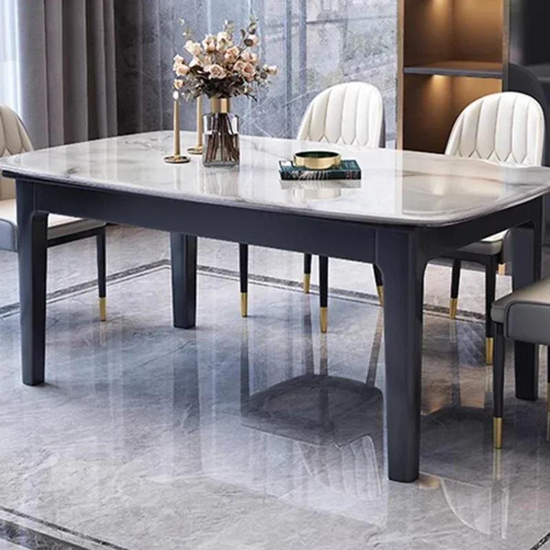 

Terrace Service Dining Table Extending Computer Minimalism Designer Dining Table Reception Juegos De Comedor Trendy Furniture