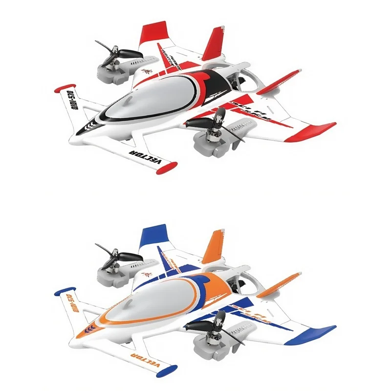 

QIDI570 8CH VTOL RC Aircraft Brushless Motor With Thrust Vectoring & 6-Axis Gyro Vertical Takeoff/Landing Glider Birthday Gift
