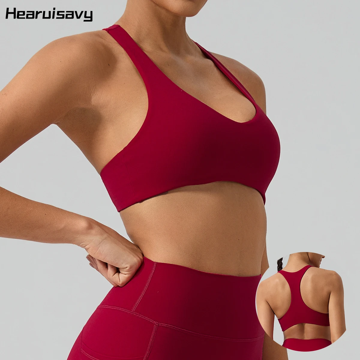 Sports Bra High Impact - Hearuisavy Gym Sports Bra High Impact