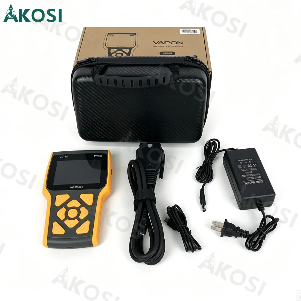 Herramienta de Lectura y Eliminación de Códigos de Error Automotrices Vapon VP360 OBD2, Herramienta Profesional de Corrección de Odómetro para Automóviles OBD, Herramienta de Diagnóstico OBD II