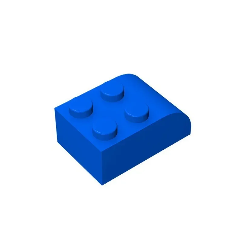 [30Pcs]【50g】 6215 Interlocking 2x3 Curved Surface Tiles, Children DIY STEM Building Blocks Toy, Gifts For MOC Creators Group