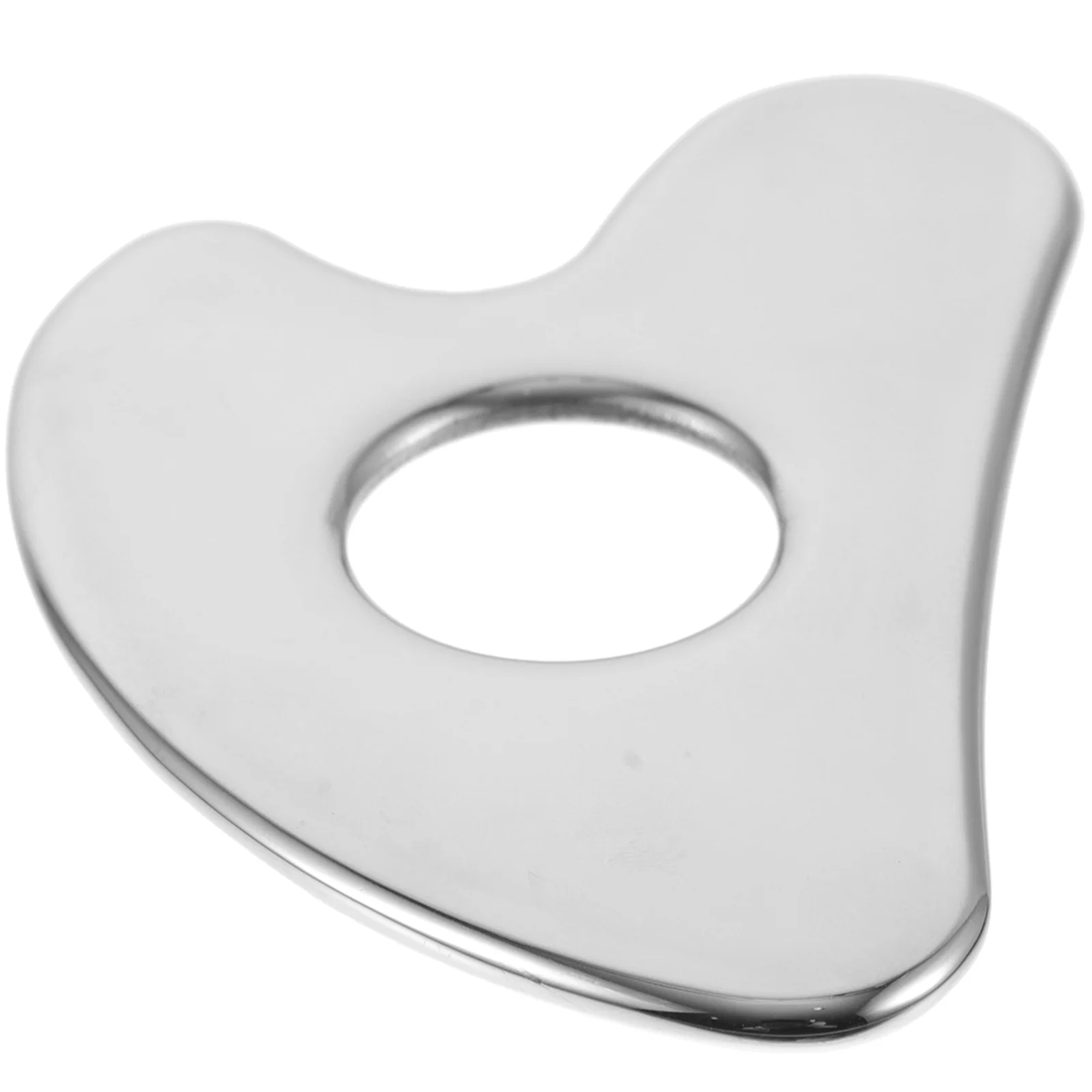 Scraping Board Upper Arm Massager Home Face Scraper Gua Sha Tools Body Metal Stainless Steel Reusable Heart Shaped Beginner