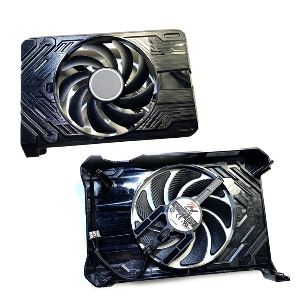 1pc Replacement Graphics Panel Shell with Cooling Fan For PALIT RTX3060 3050 StormX OC Video Card Cooler with Front Case