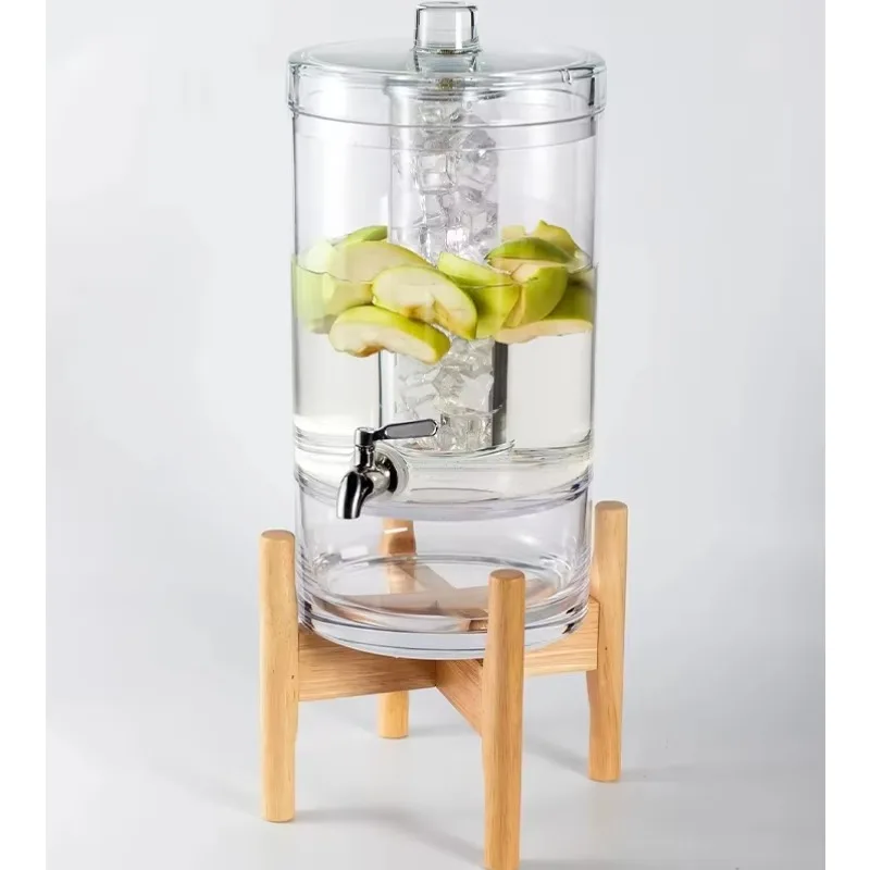 Top-ranking High Clearly Cold Drink Beverage Liquid Dispenser for Shop