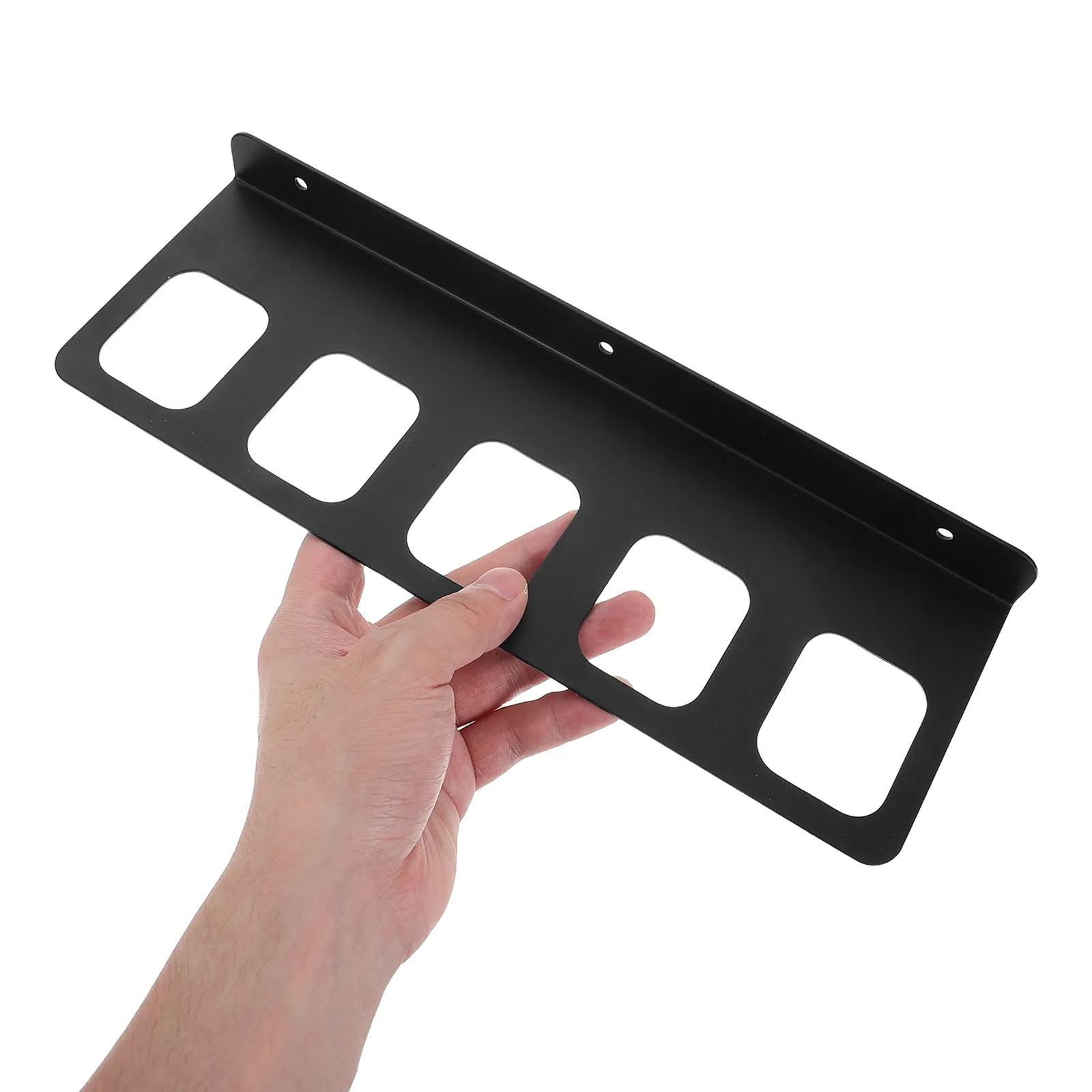 1Set Heavy Duty Wall Mount Garage Tool Organizer Hammer Holder with Adjustable Hooks Modular Storage Rack Workshop Shed Hand