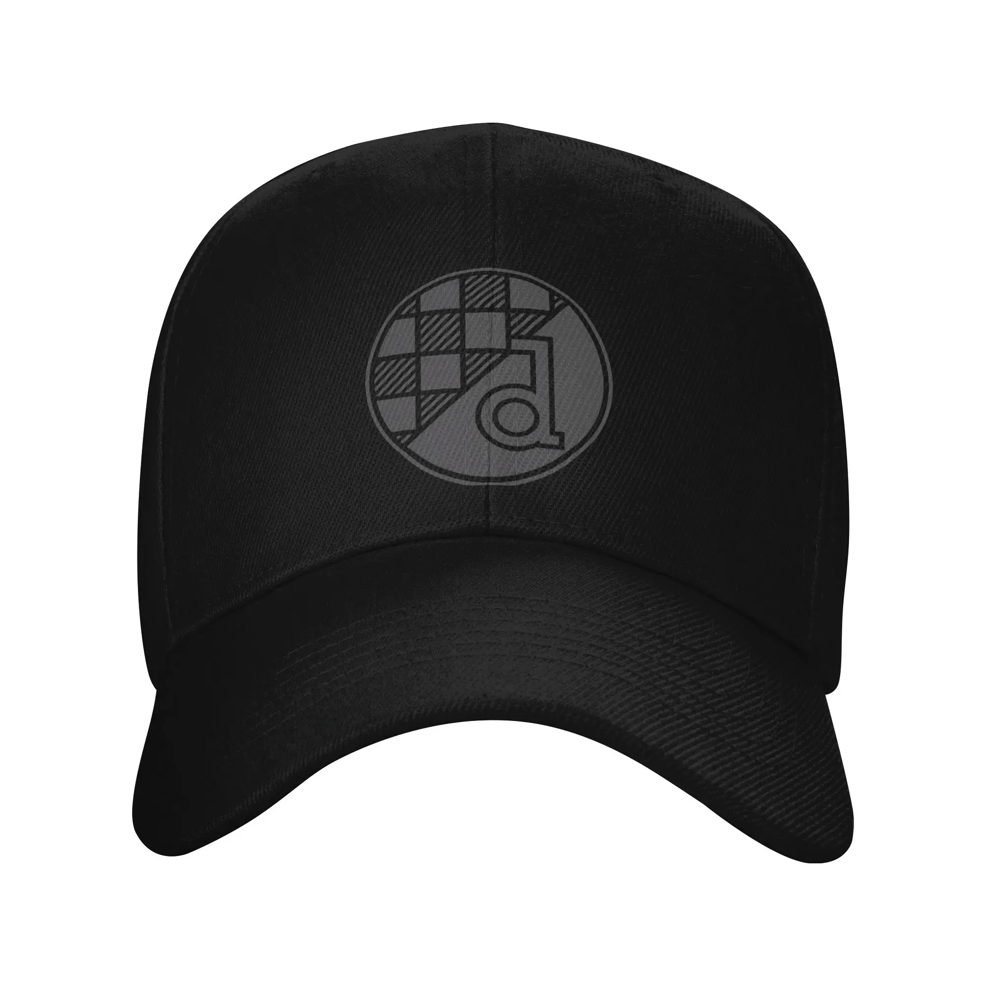 Dinamo Zagreb Gray Logo Trendy Baseball Cap Tropical Travel Inner Sweatband Dad Hat